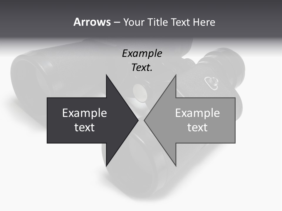 Observe Spy Isolated PowerPoint Template