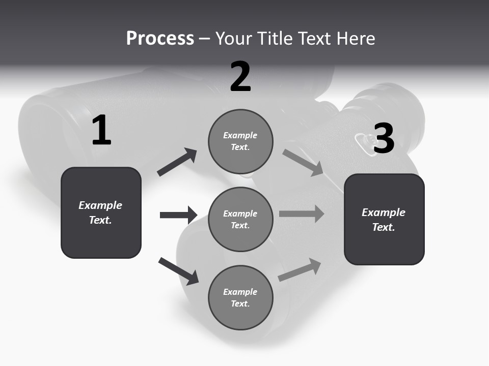 Observe Spy Isolated PowerPoint Template