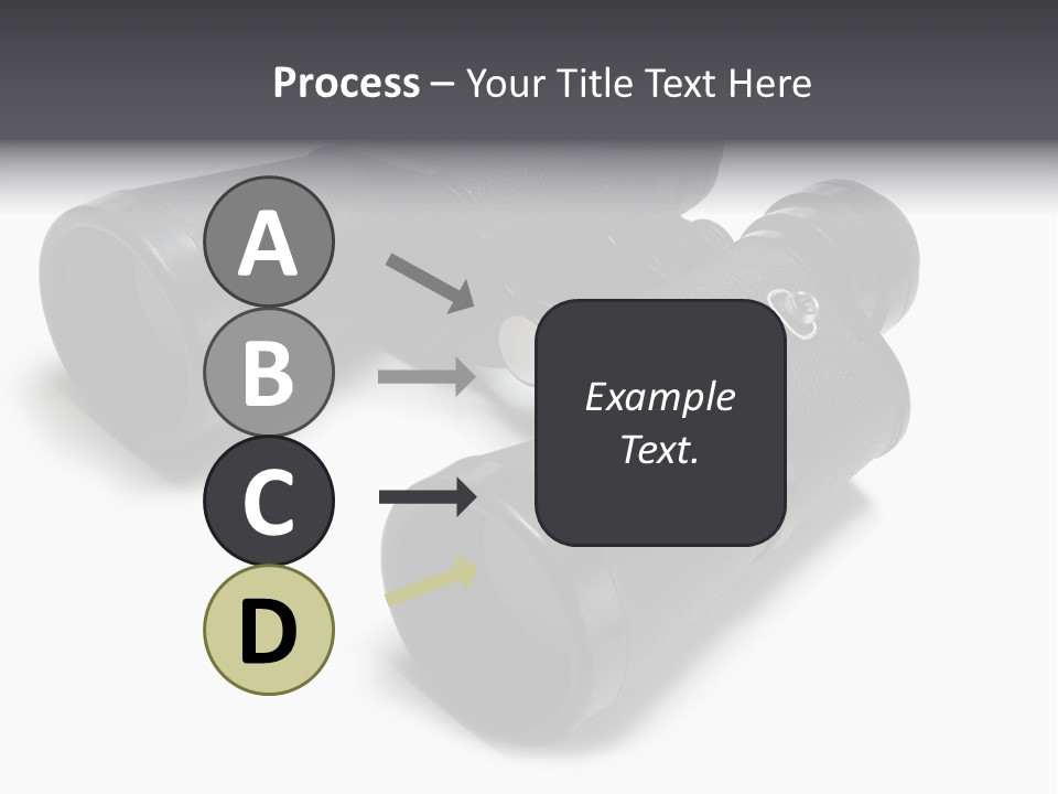 Observe Spy Isolated PowerPoint Template