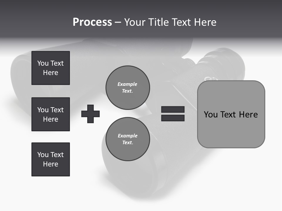 Observe Spy Isolated PowerPoint Template