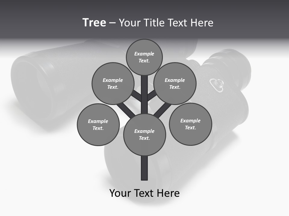 Observe Spy Isolated PowerPoint Template