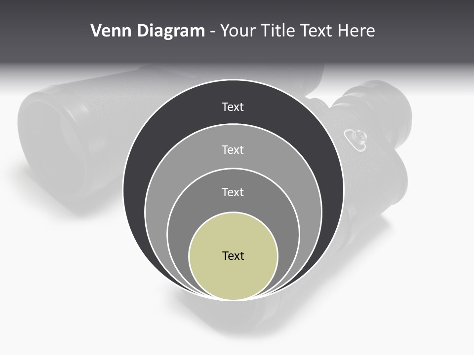 Observe Spy Isolated PowerPoint Template