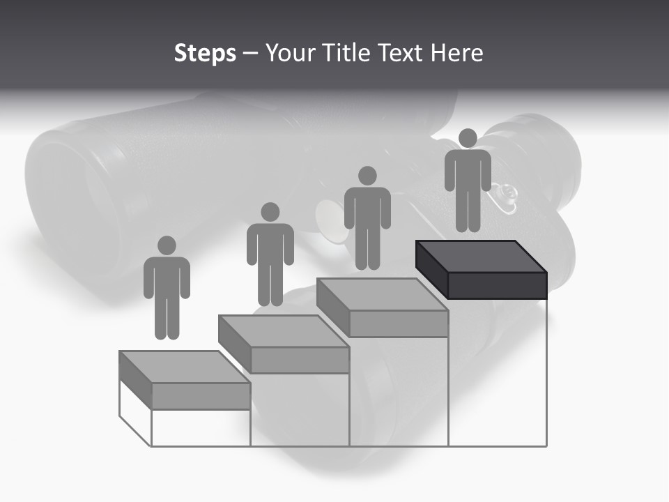 Observe Spy Isolated PowerPoint Template