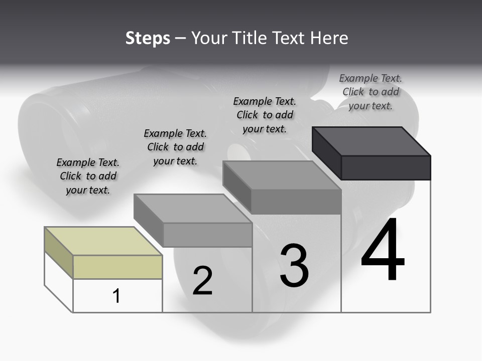 Observe Spy Isolated PowerPoint Template