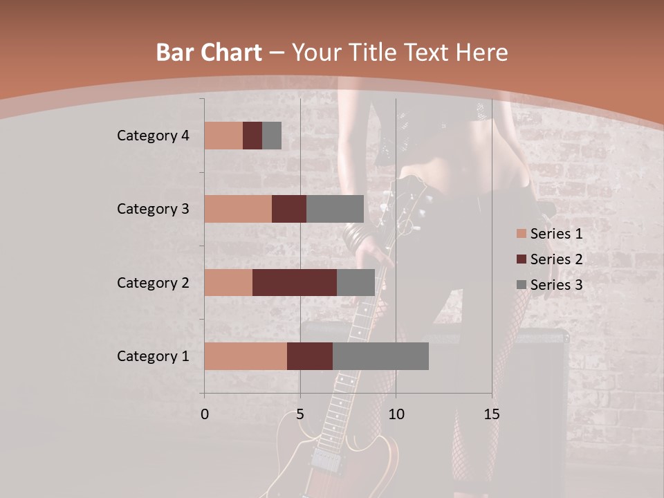 Female Black Lipstick PowerPoint Template