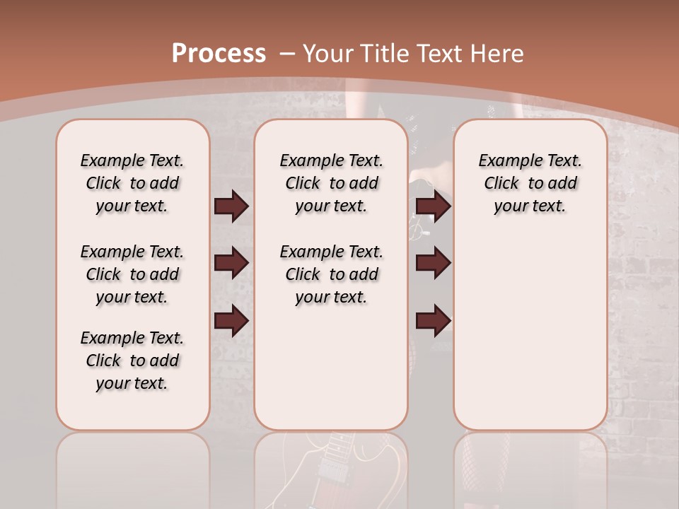 Female Black Lipstick PowerPoint Template