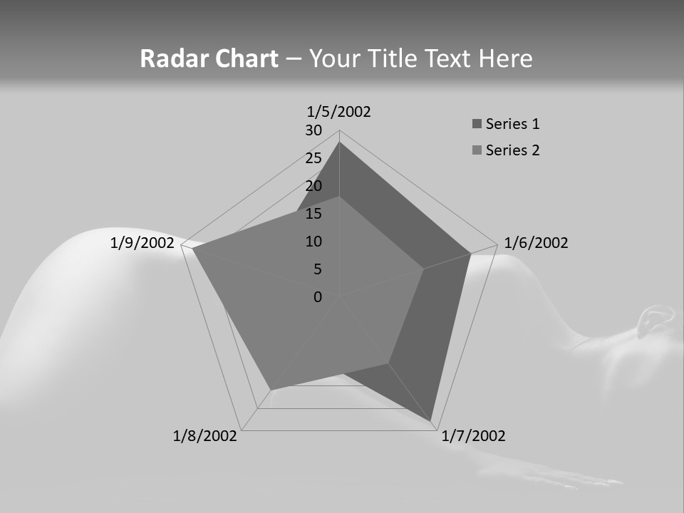 Erotica Trace Breast PowerPoint Template