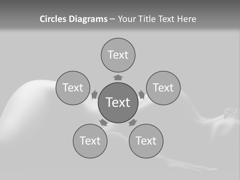 Erotica Trace Breast PowerPoint Template