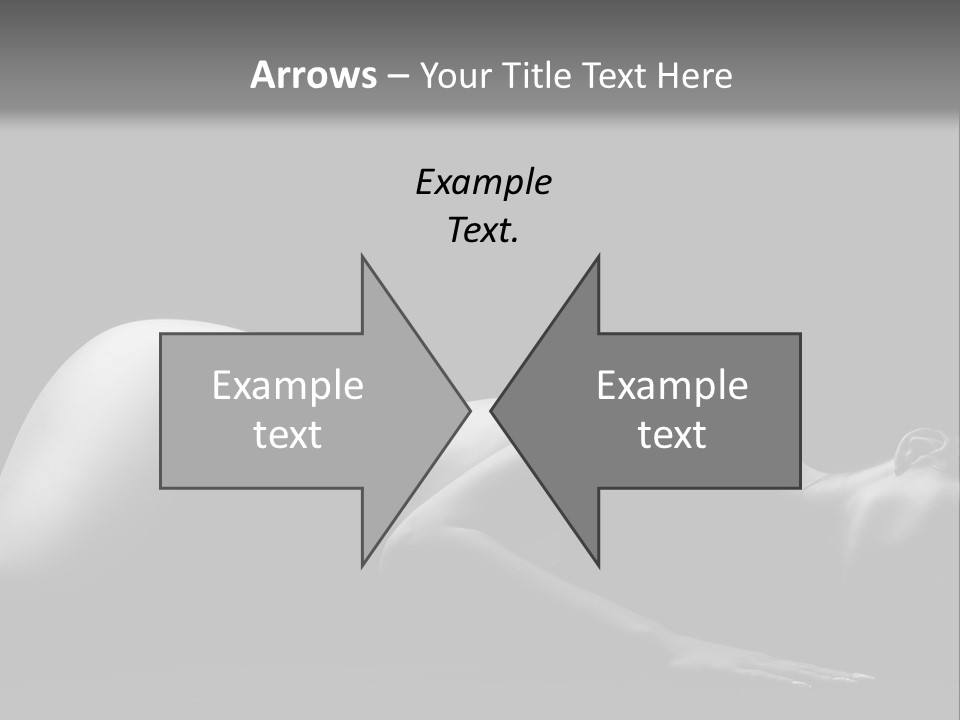 Erotica Trace Breast PowerPoint Template