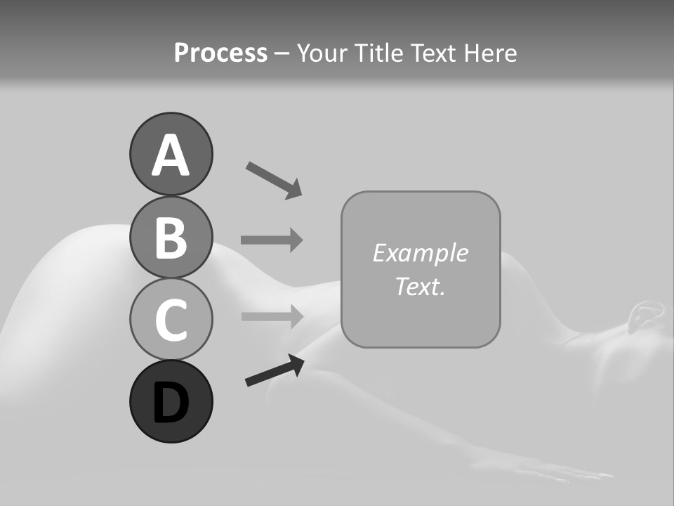 Erotica Trace Breast PowerPoint Template