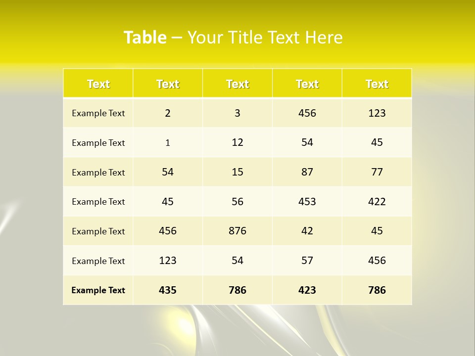 Element Shiny Light PowerPoint Template