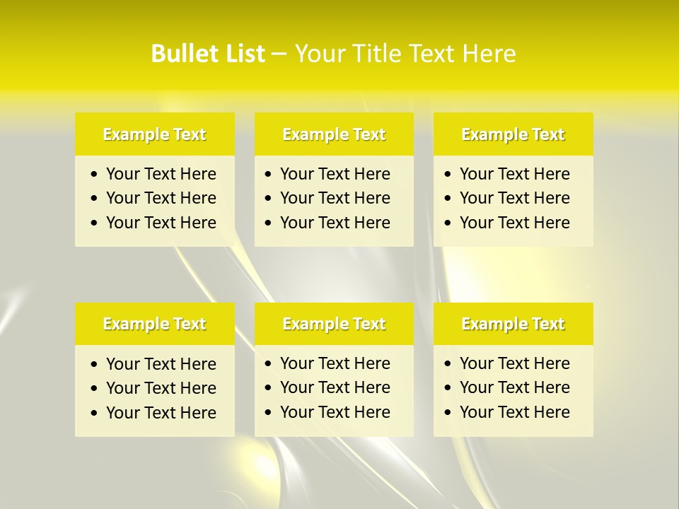 Element Shiny Light PowerPoint Template