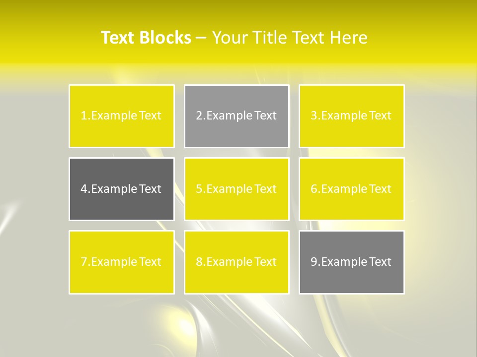 Element Shiny Light PowerPoint Template