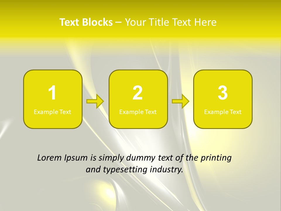 Element Shiny Light PowerPoint Template