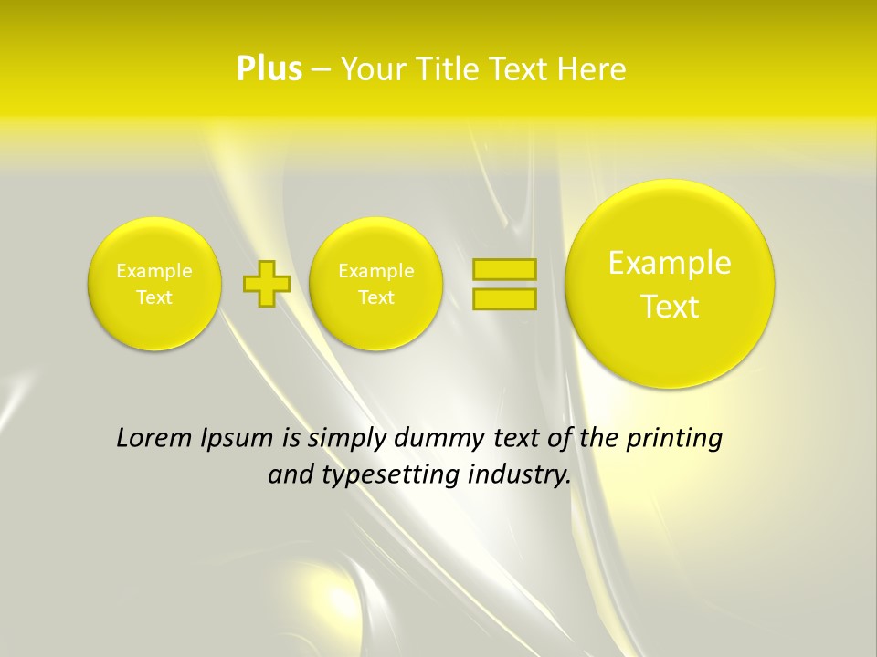 Element Shiny Light PowerPoint Template