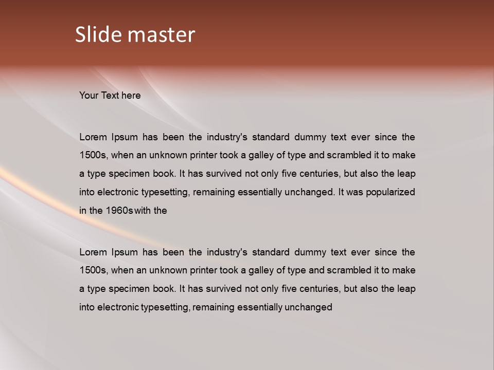 Fantasy Illustration Banner PowerPoint Template