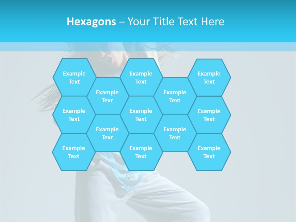 Dancer Hip Hop Balance PowerPoint Template