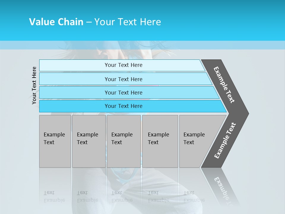 Dancer Hip Hop Balance PowerPoint Template