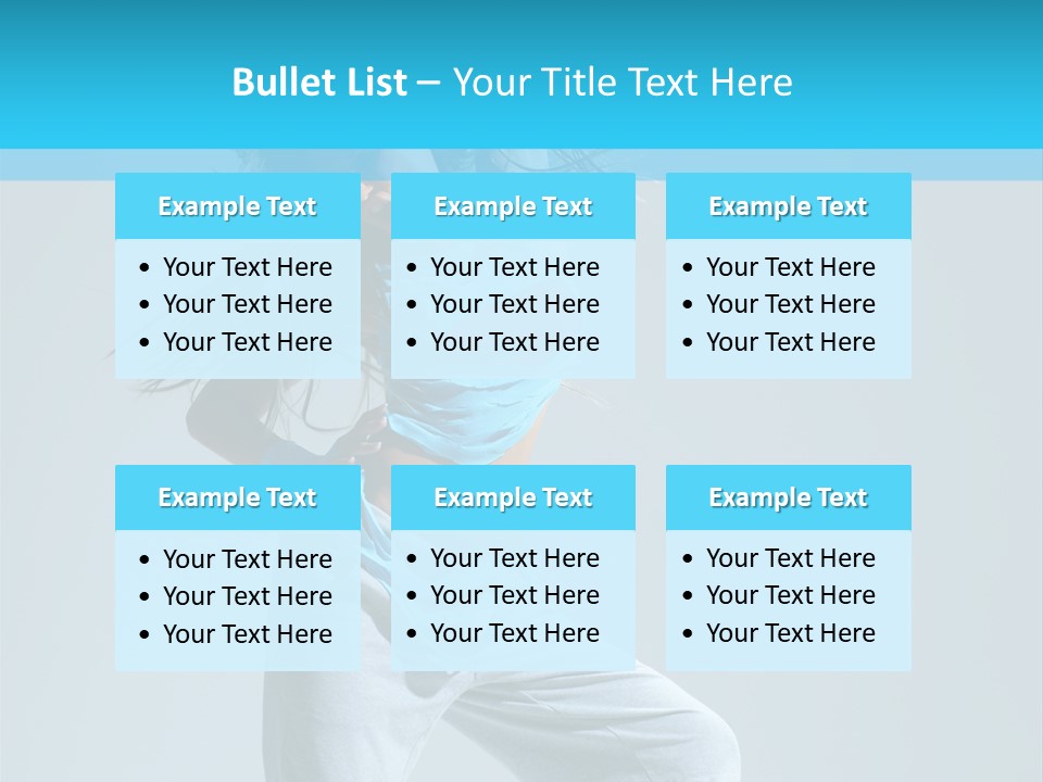 Dancer Hip Hop Balance PowerPoint Template