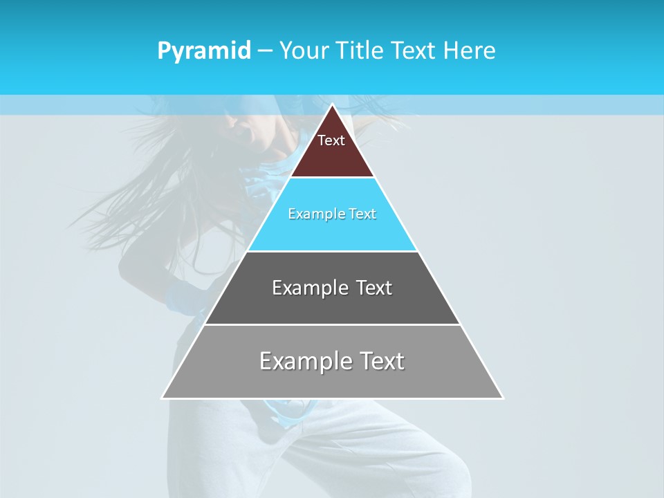 Dancer Hip Hop Balance PowerPoint Template