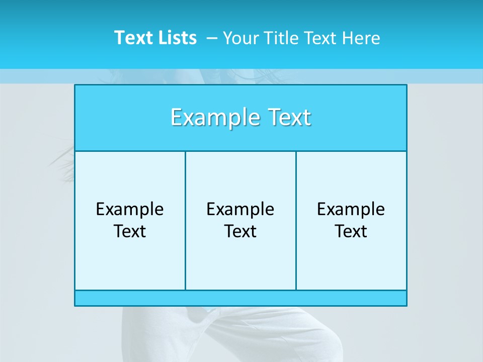 Dancer Hip Hop Balance PowerPoint Template