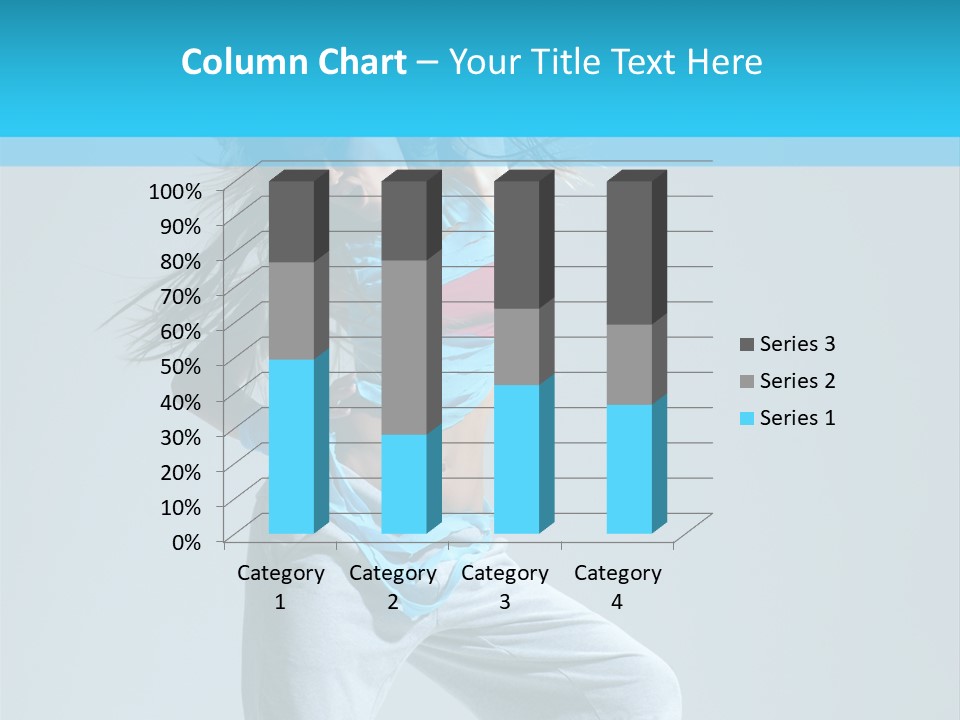Dancer Hip Hop Balance PowerPoint Template