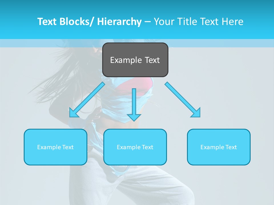 Dancer Hip Hop Balance PowerPoint Template