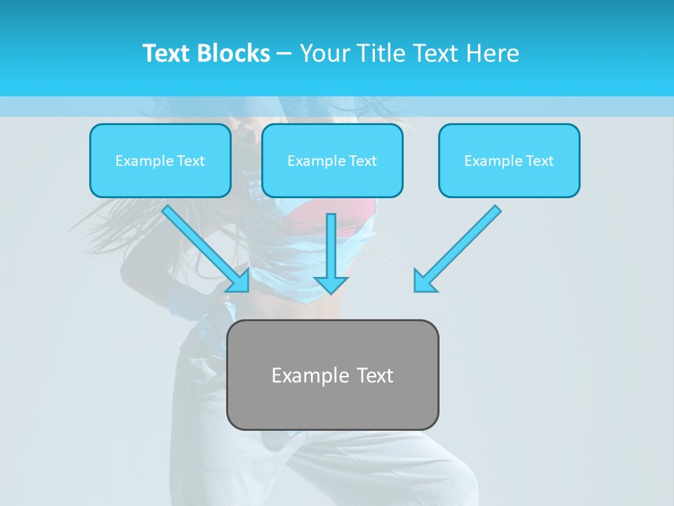 Dancer Hip Hop Balance PowerPoint Template