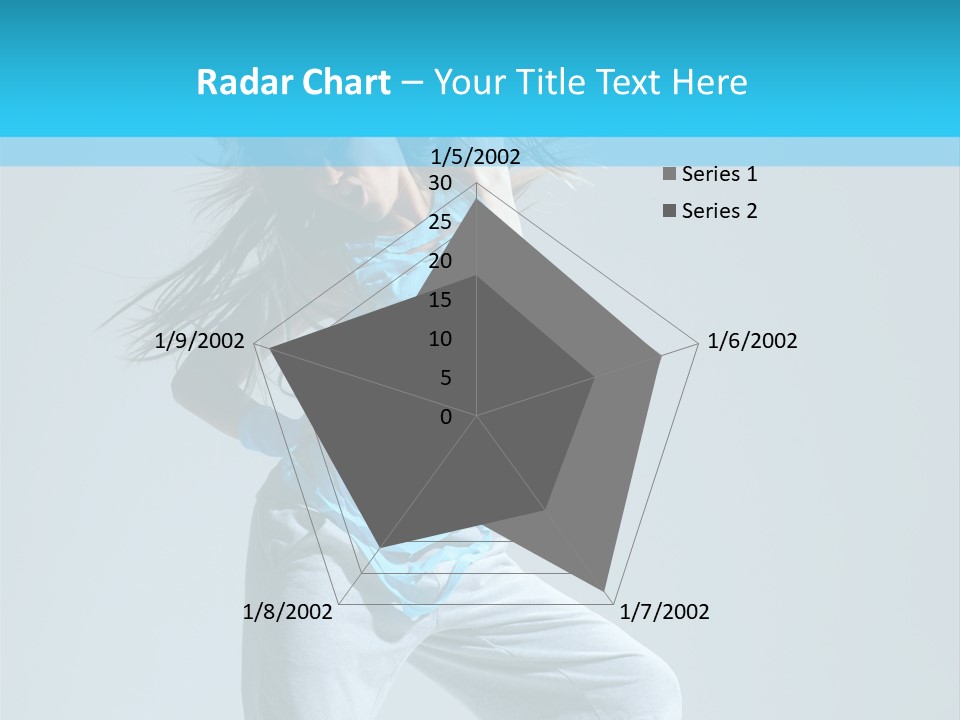 Dancer Hip Hop Balance PowerPoint Template