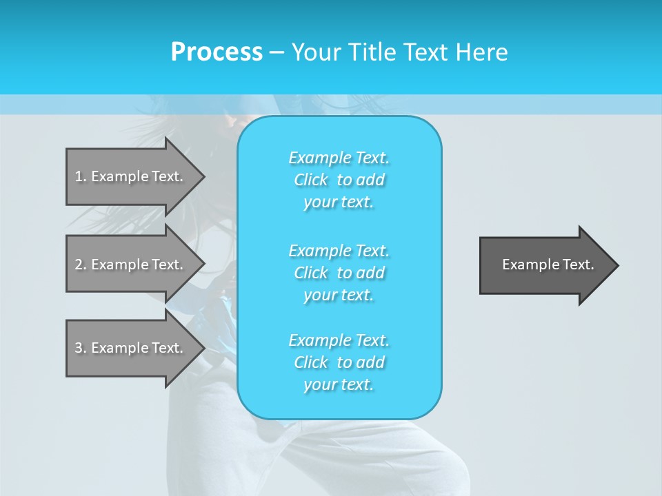 Dancer Hip Hop Balance PowerPoint Template