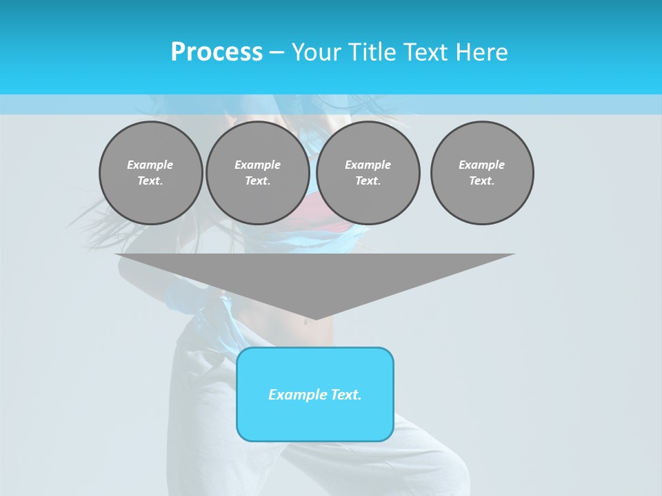 Dancer Hip Hop Balance PowerPoint Template