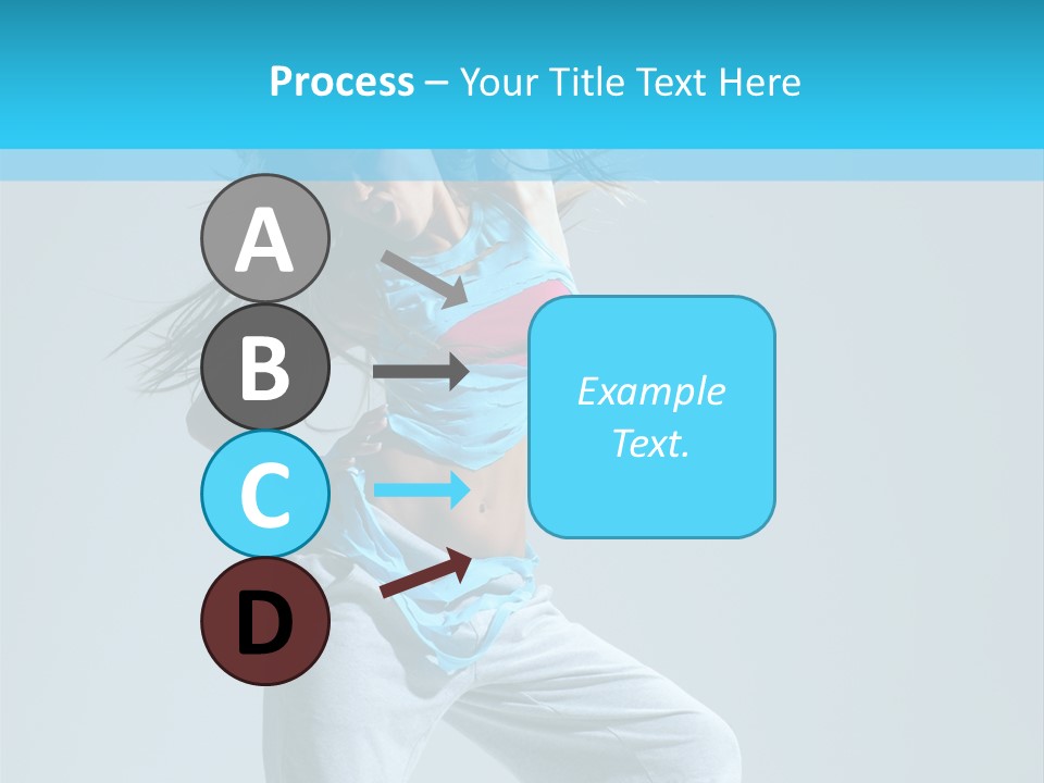 Dancer Hip Hop Balance PowerPoint Template