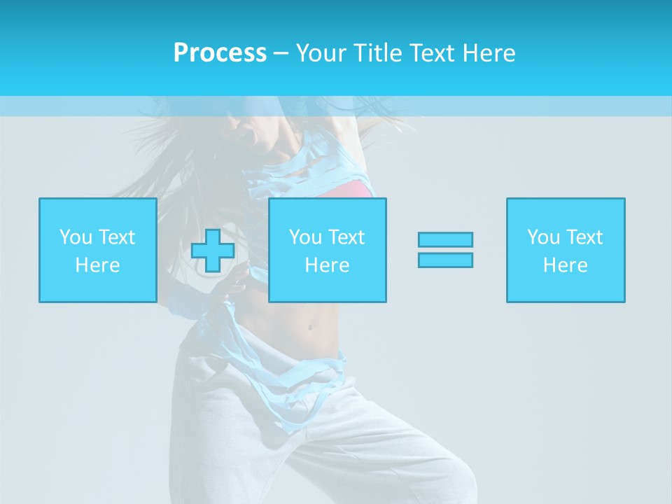 Dancer Hip Hop Balance PowerPoint Template