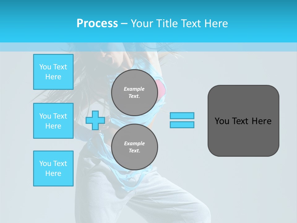 Dancer Hip Hop Balance PowerPoint Template