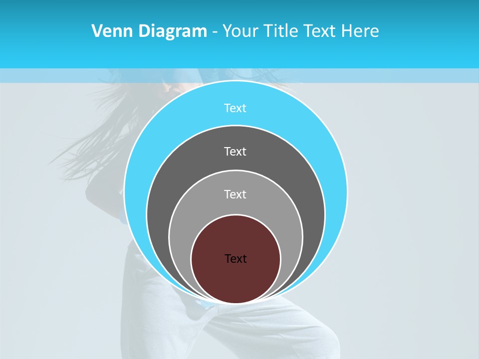 Dancer Hip Hop Balance PowerPoint Template