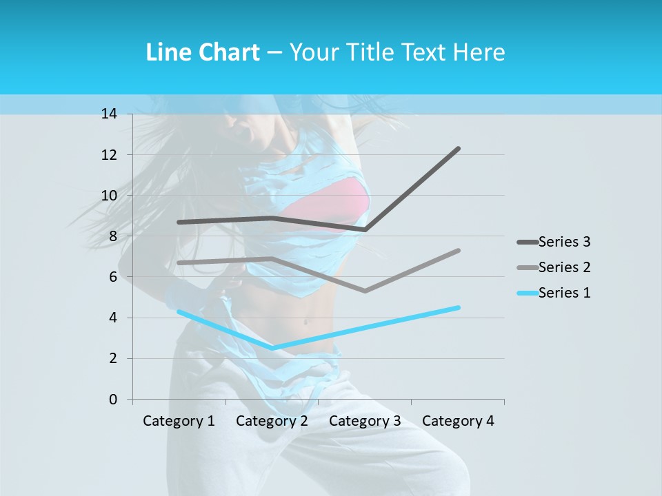 Dancer Hip Hop Balance PowerPoint Template