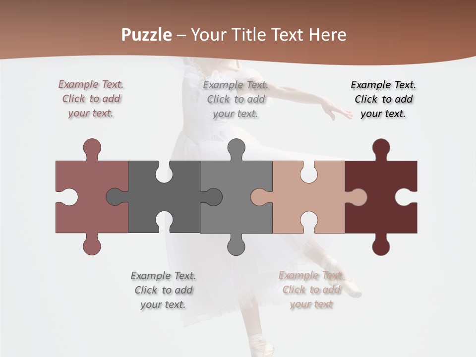 Flexibility Female Young PowerPoint Template