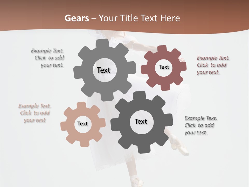 Flexibility Female Young PowerPoint Template