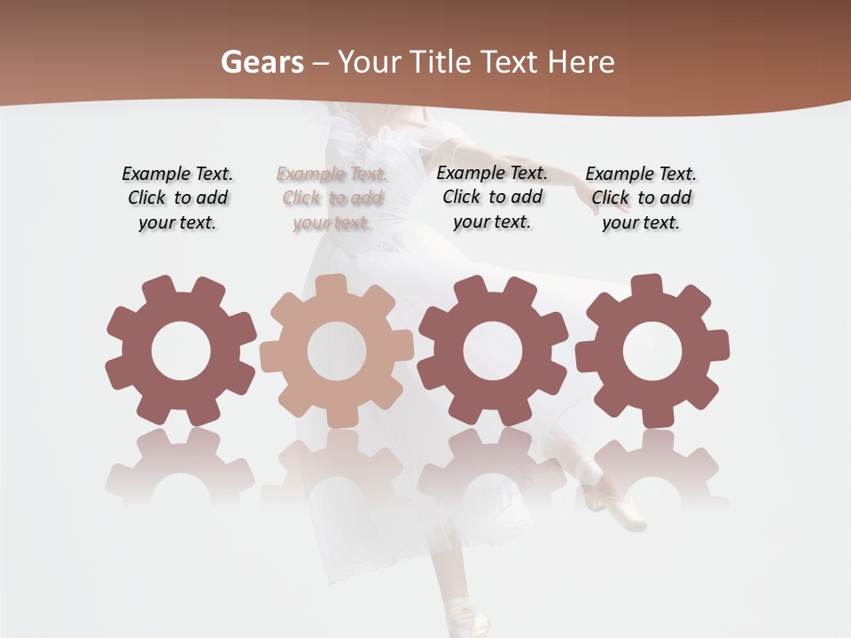 Flexibility Female Young PowerPoint Template