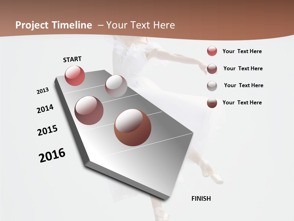 Flexibility Female Young PowerPoint Template