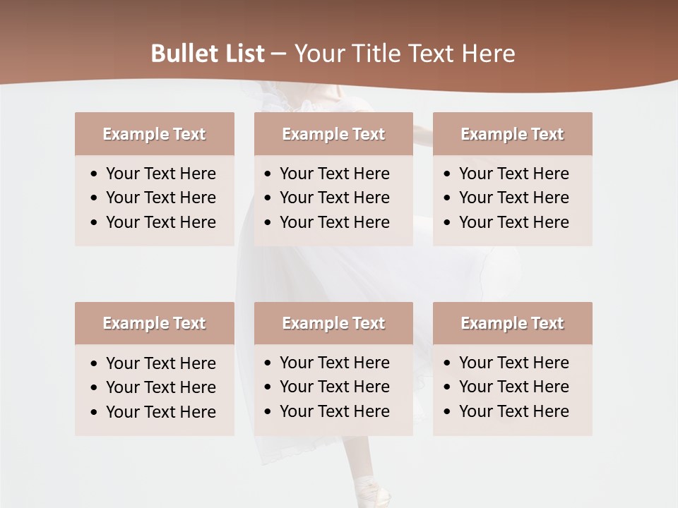 Flexibility Female Young PowerPoint Template