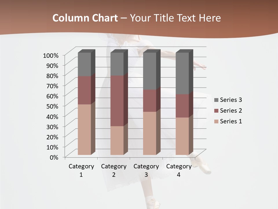 Flexibility Female Young PowerPoint Template