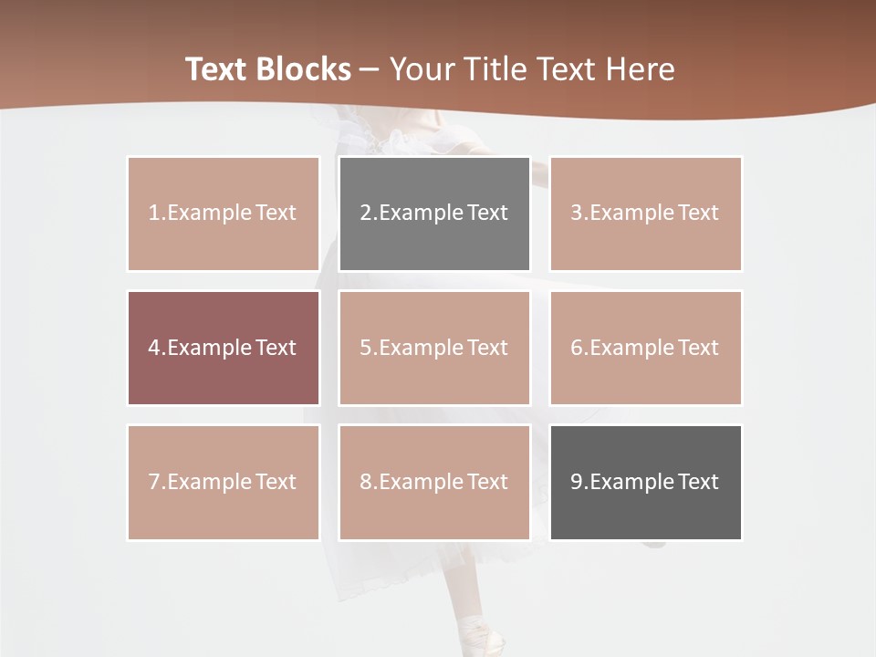 Flexibility Female Young PowerPoint Template