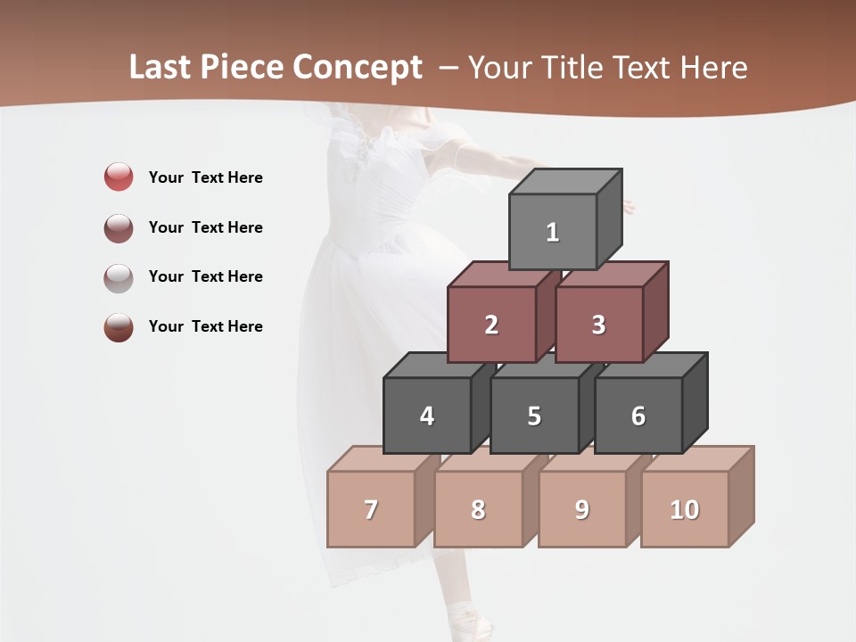 Flexibility Female Young PowerPoint Template