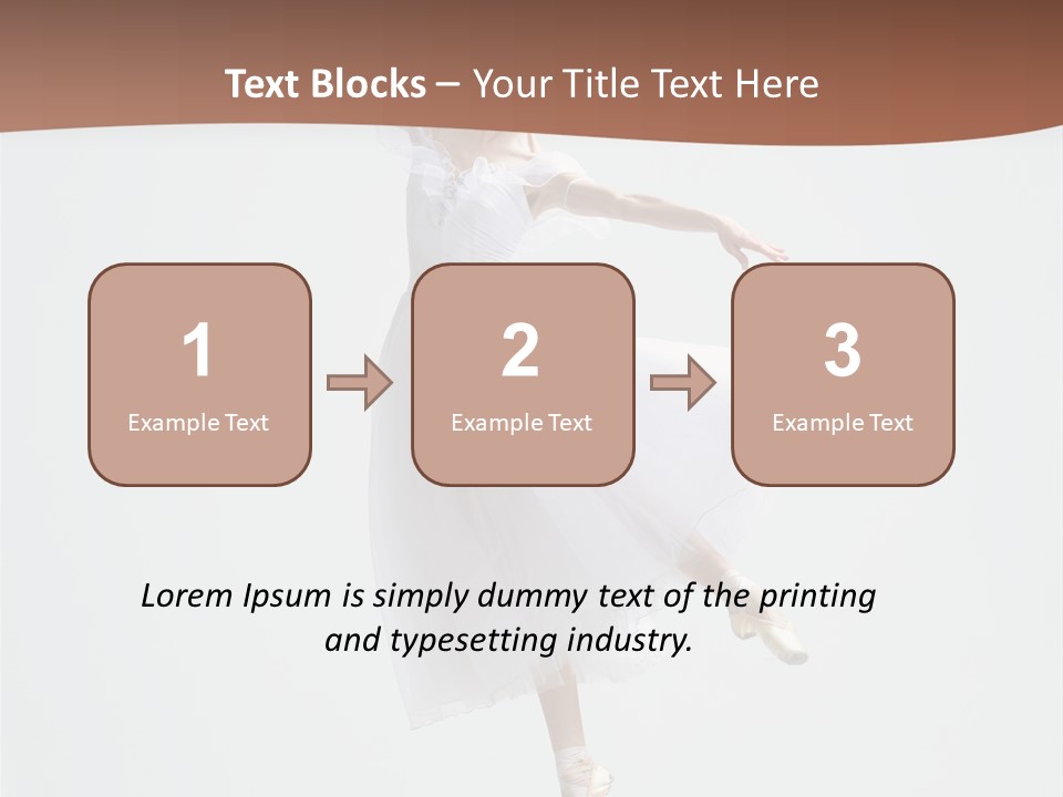 Flexibility Female Young PowerPoint Template