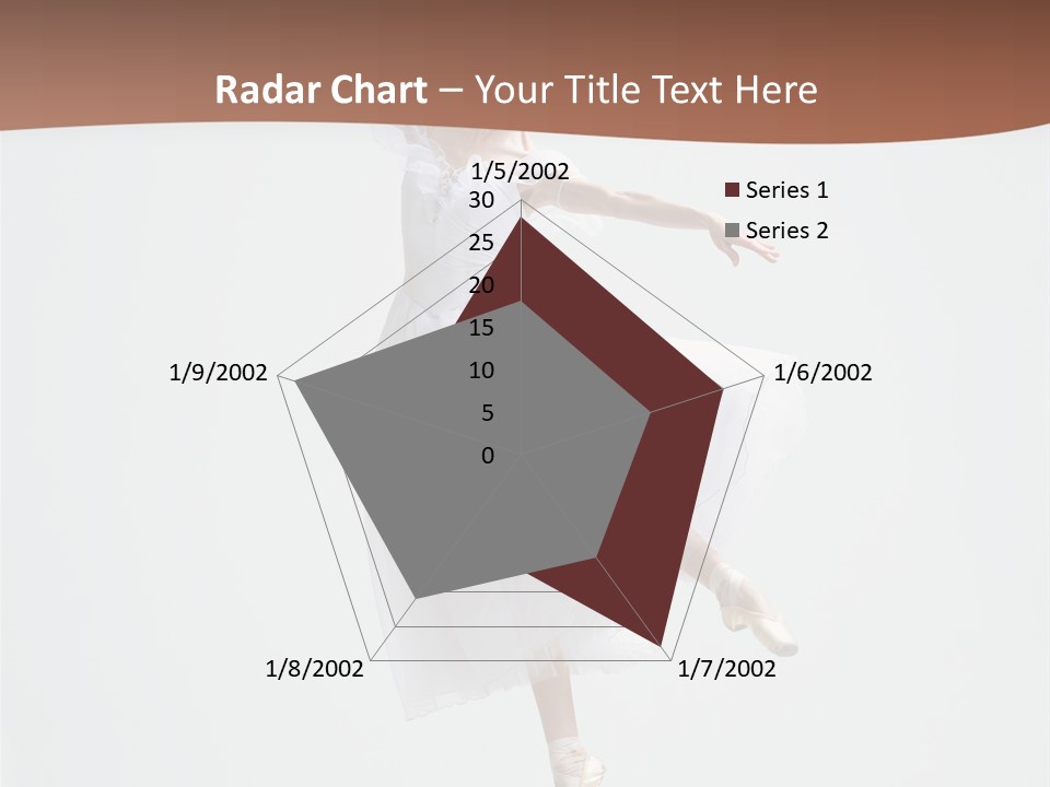 Flexibility Female Young PowerPoint Template