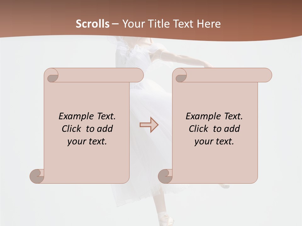 Flexibility Female Young PowerPoint Template