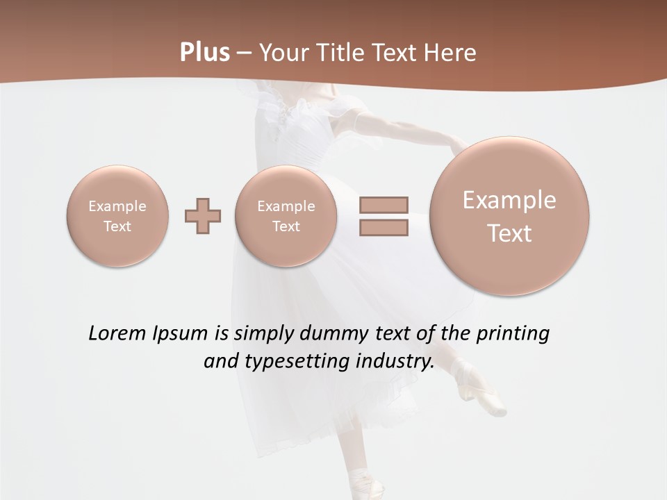 Flexibility Female Young PowerPoint Template