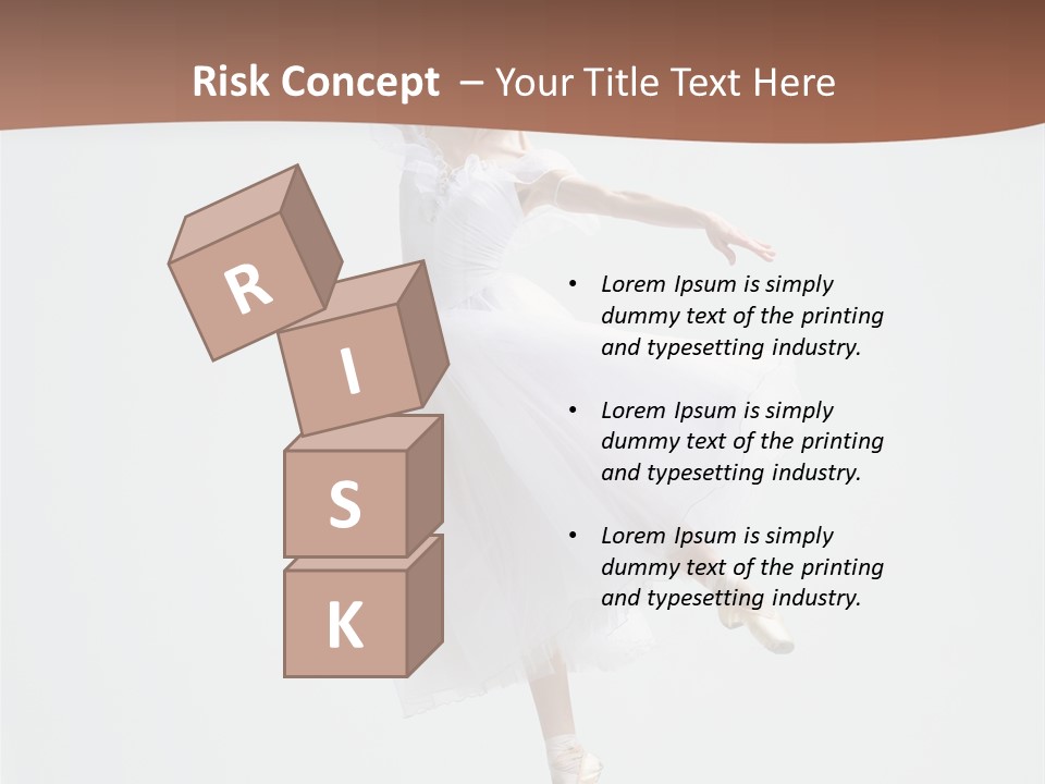 Flexibility Female Young PowerPoint Template