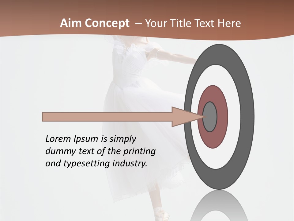 Flexibility Female Young PowerPoint Template